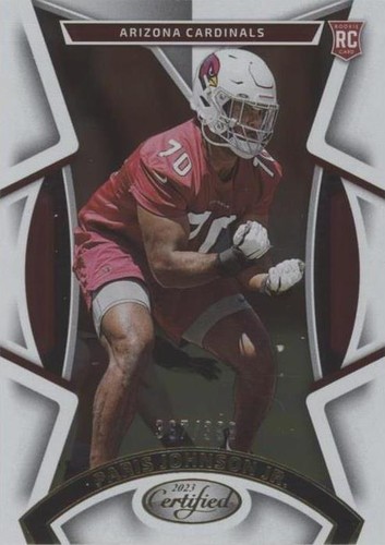 2023 Panini Certified Paris Johnson Jr. #173