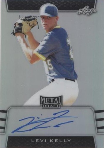 2019 Leaf Metal Draft - Levi Kelly #BA-LK1