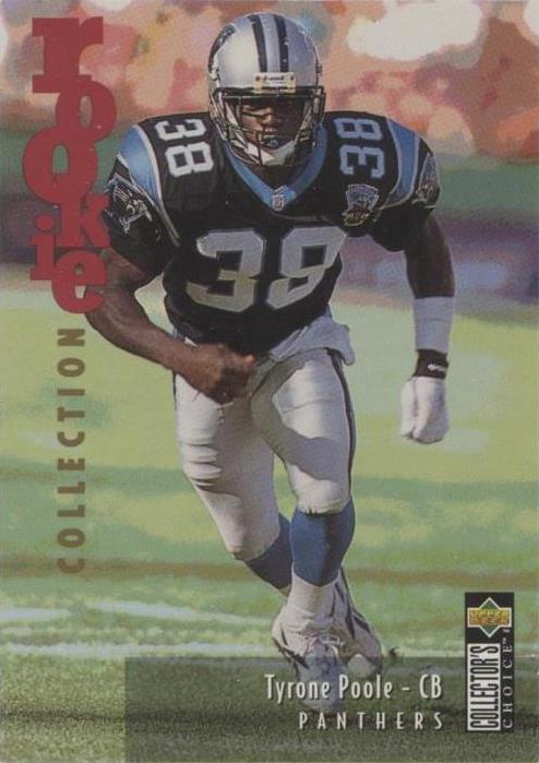 1995 Upper Deck Collector's Choice Update Tyrone Poole #U7