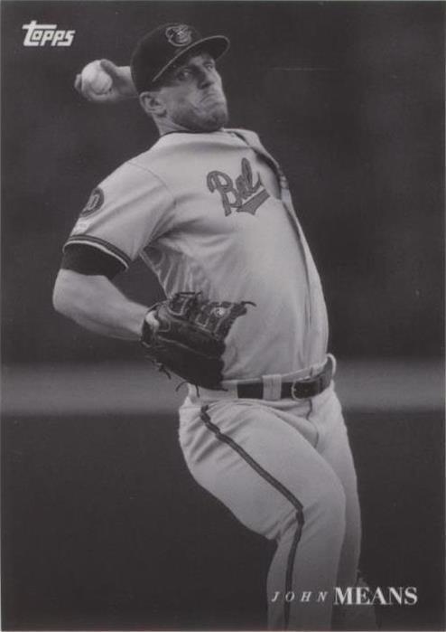 2020 Topps On Demand Black & White - John Means #46