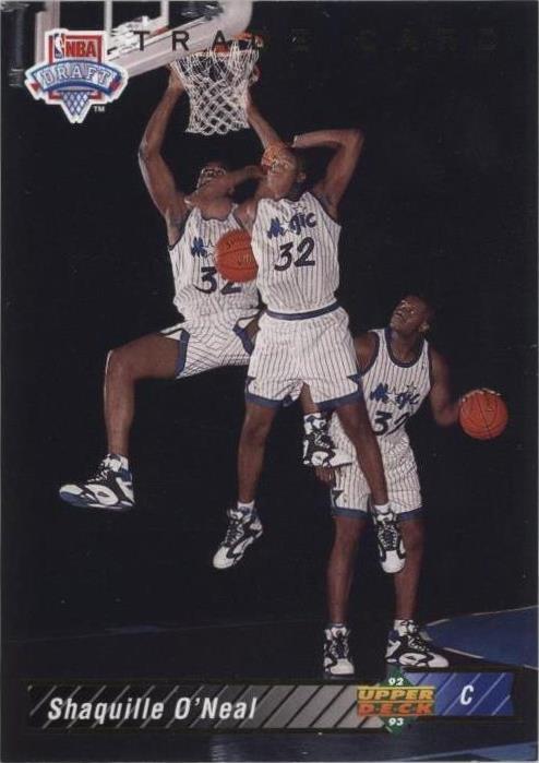 Cubierta superior 1992-93 - Shaquille O'Neal #1B