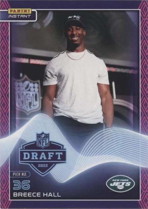 2022 Panini Instant NFL Draft Breece Hall #18