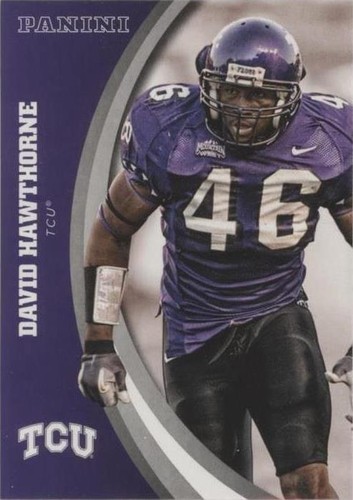 2016 Panini TCU Horned Frogs David Hawthorne #45