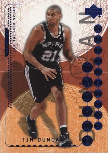 2003-04 Upper Deck Triple Dimensions - Tim Duncan #77
