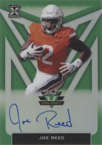 2020 Leaf Valiant Joe Reed #BA-JR3