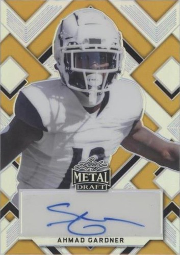 2022 Leaf Metal Draft Ahmad Gardner #PA-AG1