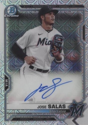 2021 Bowman Chrome - Jose Salas #BCMA-JS