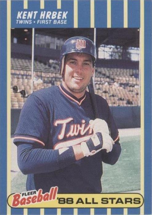 Fleer Baseball All Stars 1988 - Kent Hrbek #17