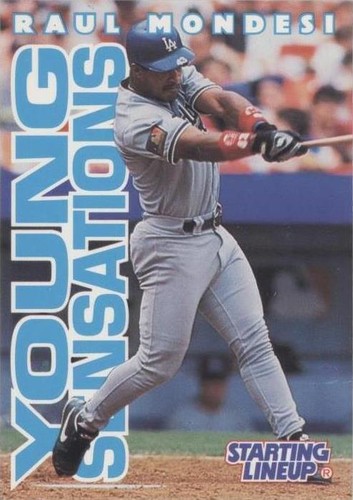 1996 Starting Lineup Cards - Raul Mondesi #527-247