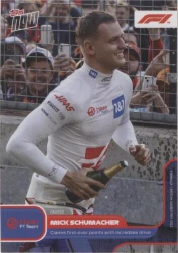 MICK SCHUMACHER 2020 TOPPS NOW FORMULA 1 #22 PSA 10 ROOKIE MICK SCHUMACHER 2020 TOPPS NOW FORMULA 1 #22 PSA 10 ROOKIE