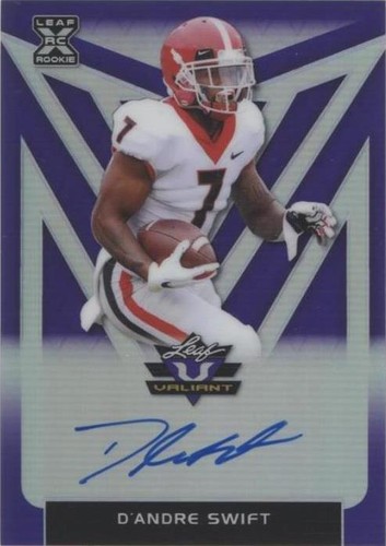 2020 Leaf Valiant D'Andre Swift #BA-DS1