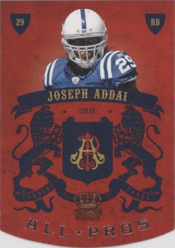 2010 Panini Crown Royale Joseph Addai #22