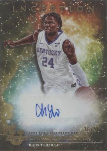 2022-23 Bowman Inception University - Chris Livingston #PMP-CL