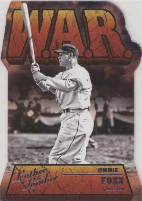 Panini Leather & Lumber 2019 - Jimmie Foxx #WAR-1