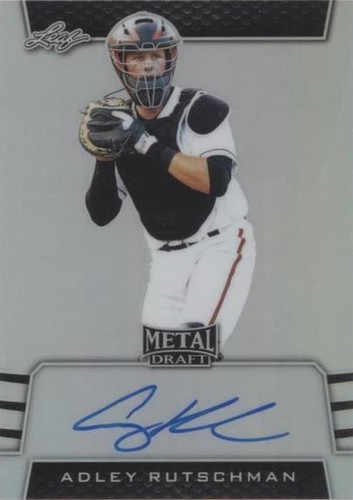 2019 Leaf Metal Draft - Adley Rutschman #BA-AR1