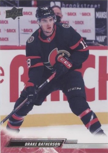 UPPER DECK NHLカード SP GAME USED DRAKE BATHERSON SENATORS 15/35 #DDM-DB 送料無料 中古 IT1 2022-23 Upper Deck Hockey #125 Drake Batherson | eBay