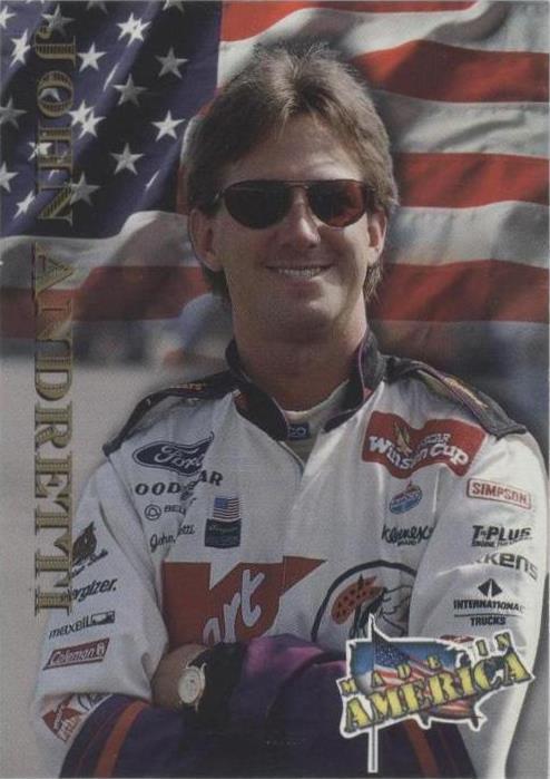 1996 Maxx Made in America - John Andretti #37