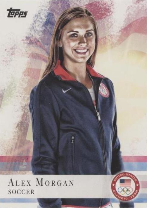 Equipo Olímpico de Estados Unidos Topps 2012 y aspirantes olímpicos Alex Morgan #90