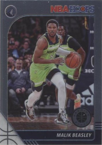 2019-20 Panini NBA Hoops Premium Stock - Malik Beasley #49