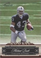 2008 Prestige Michael Bush #157