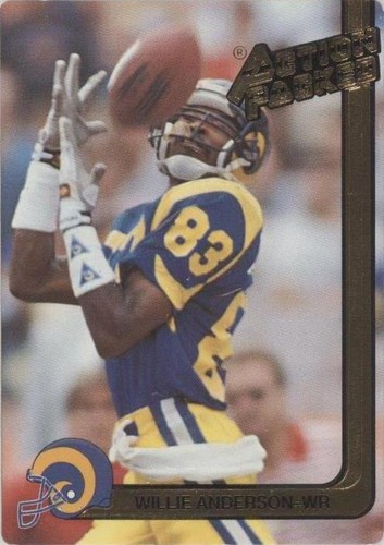 1991 Action Packed Willie "Flipper" Anderson #131