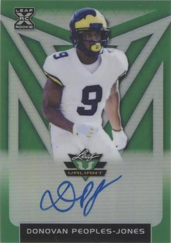 2020 Leaf Valiant Donovan Peoples-Jones #BA-DPJ