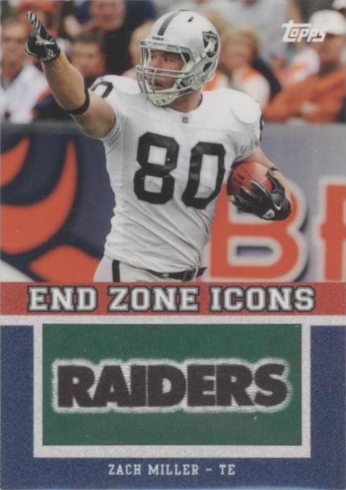 2011 Topps Zach Miller #EZI-58