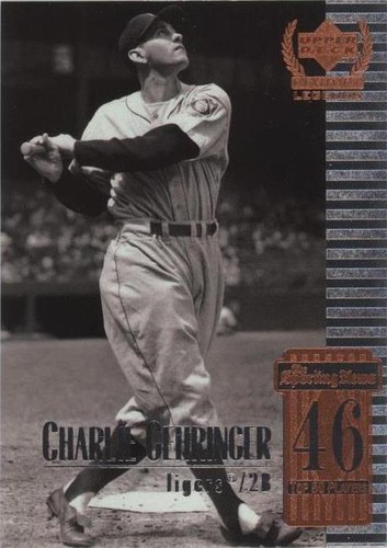 1999 Upper Deck Century Legends - Charlie Gehringer #46