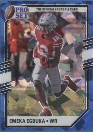 2022 Leaf Pro Set Draft Emeka Egbuka #PSB-EE1