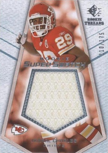 2008 SP Rookie Threads Jamaal Charles #RSS-JC