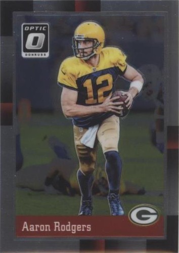 2018 Donruss Optic Aaron Rodgers #TRI-AR