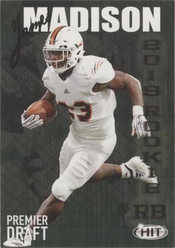 2019 Sage Hit Premier Draft James Madison #113