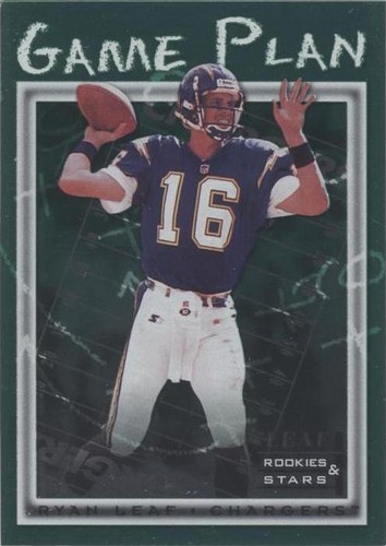 1998 Leaf Rookies & Stars Ryan Leaf #1