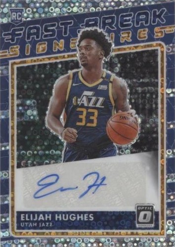 2020-21 Panini Donruss Optic - Elijah Hughes #FB-EHU