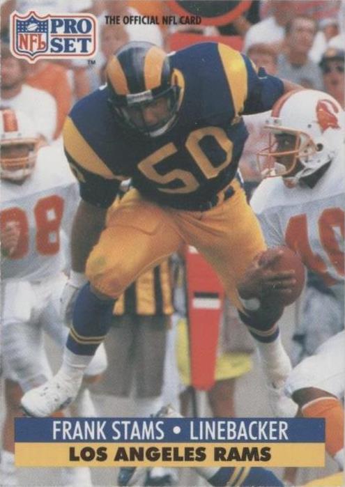 1991 Pro Set Frank Stams #205