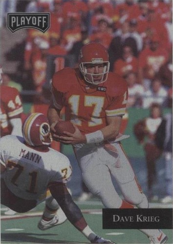 1992 Playoff Dave Krieg #137