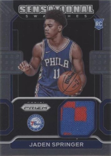2021-22 Panini Prizm - Jaden Springer #SW-JSP