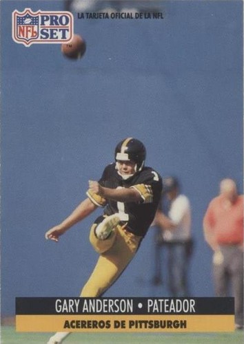 1991 Pro Set Spanish Gary Anderson #199
