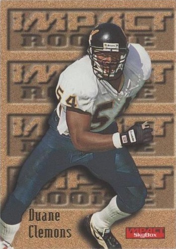 1996 Skybox Impact Duane Clemons #155