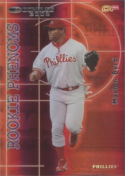 Donruss The Rookies 2002 - Marlon Byrd #RP-25