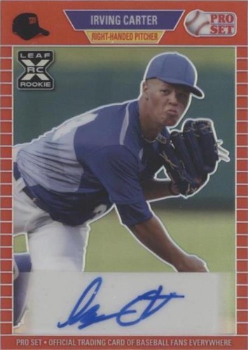 2021 Leaf Pro Set Metal - Irving Carter #PA-IC1