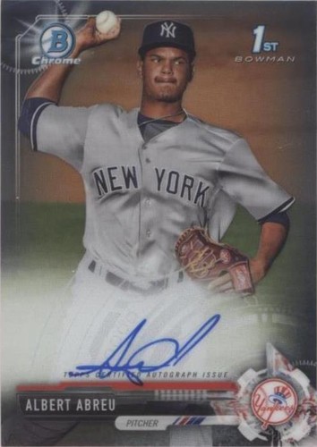 2017 Bowman Chrome - Albert Abreu #CPA-AA
