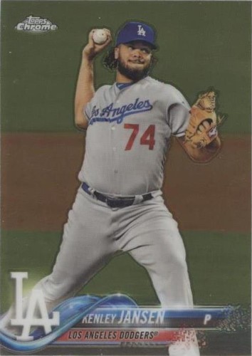 2018 Topps Chrome - Kenley Jansen #91