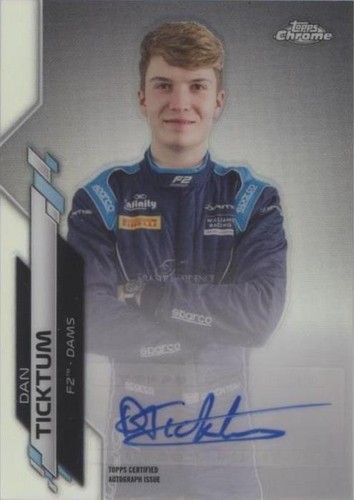 2020 Topps Chrome Formula 1 - Dan Ticktum #F1A-DT