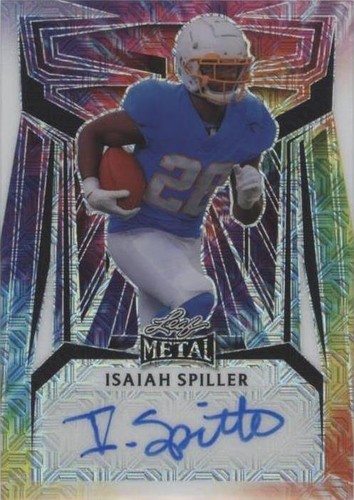 2023 Leaf Metal Isaiah Spiller #BA-IS1