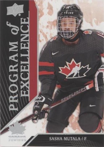 2019 Upper Deck Team Canada Juniors - Sasha Mutala #107