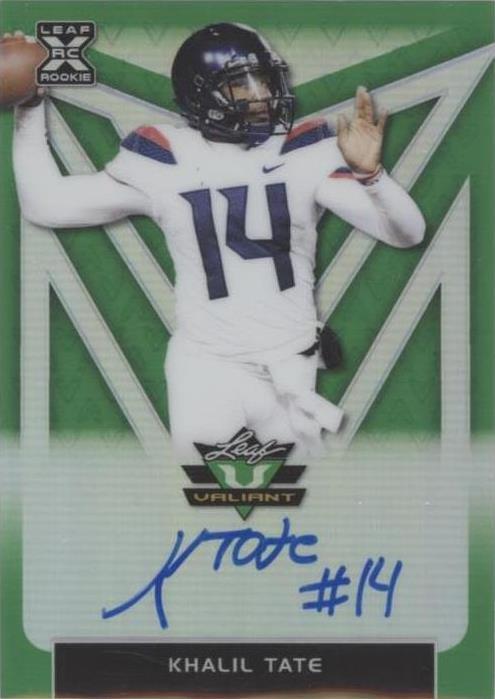 2020 Leaf Valiant Khalil Tate #BA-KT1