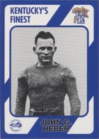1989 Collegiate Collection Kentucky Wildcats Kentucky's Finest John G. Heber #155