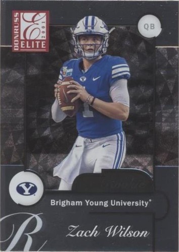 2021 Panini Donruss Elite Zach Wilson #ER6