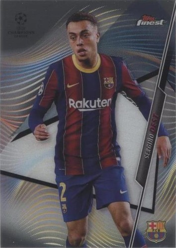 2020-21 Topps Finest UCL Sergino Dest #19